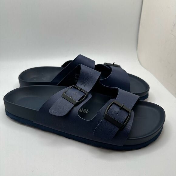 CUSHIONAIRE Women's soft footbed Sandal with +Comfort 9 NAVY - Picture 1 of 7
